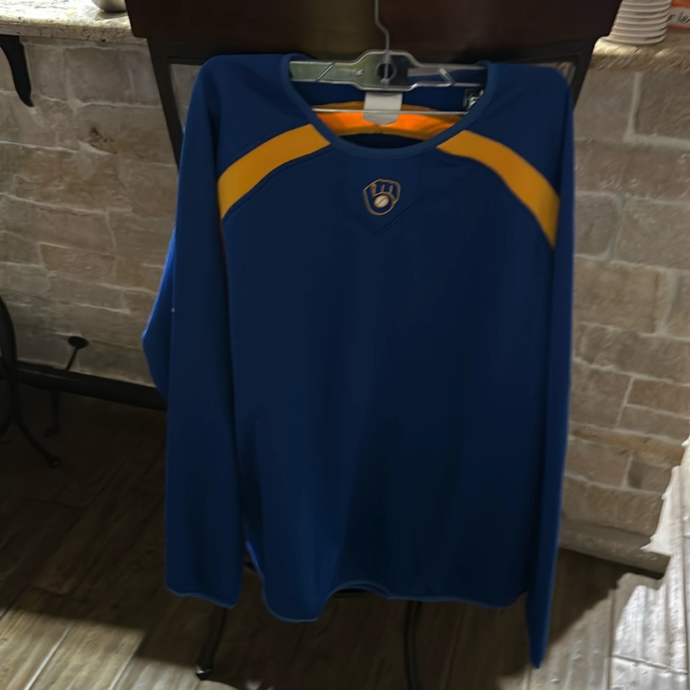 Men’s Brewers long sleeve thermal size L